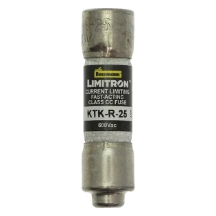 Eaton - Cilindrische zekering - CLASS CC FAST ACTING FUSE KTK-R-25 6382730