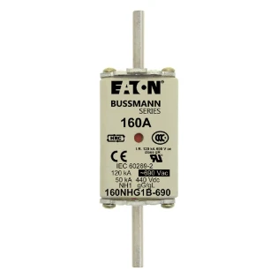 Eaton - Smeltpatroon (mes) - NH FUSE 160AMP 500V gG SIZE 1 DUAL 160NHG1B 6383665