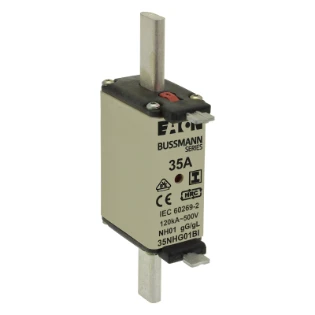 Eaton - Smeltpatroon (mes) - NH FUSE 35A 500V GL/GG SIZE 01 35NHG01BI 6384029