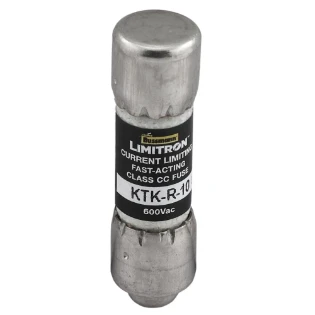 Eaton - Cilindrische zekering - CLASS CC FAST ACTING FUSE CLASS CC KTK-R-10 6384322