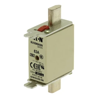Eaton - Smeltpatroon (mes) - NH FUSE 63AMP 690V SIZE 000 GG MGL 63NHG000B-690 6385410