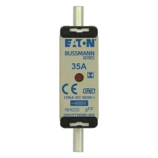 Eaton - Smeltpatroon (mes) - EATON 35Amp 400V AC GFF 000 NH FUSE 35NHFF000BI-400 6386072