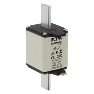 Eaton - Smeltpatroon (mes) - NH FUSE 250A 500V GL/GG SIZE 03 250NHG03BI 6387660