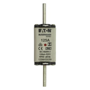 Eaton - Smeltpatroon (mes) - NH FUSE 125A 500V GL/GG SIZE 02 125NHG02BI 6388449