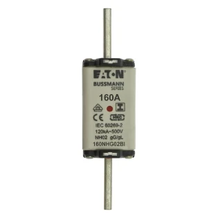 Eaton - Smeltpatroon (mes) - NH FUSE 160A 500V GL/GG SIZE 02 160NHG02BI 6388534