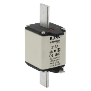 Eaton - Smeltpatroon (mes) - NH FUSE 315A 500V GL/GG SIZE 03 315NHG03BI 6389348