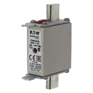 Eaton - HRC zekering - FUSE 20A 690V gR DIN 000 HSDNH 170M1560D 6389842