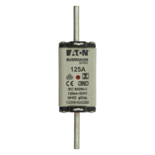 Eaton - Smeltpatroon (mes) - NH FUSE 125A 500V GL/GG SIZE 02 125NHG02BI 6390085