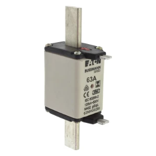 Eaton - Smeltpatroon (mes) - NH FUSE 63A 500V GL/GG SIZE 02 63NHG02BI 6390193