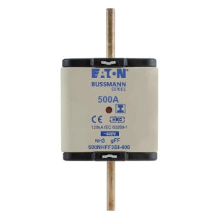 Eaton - Smeltpatroon (mes) - EATON 500Amp 400V AC GFF 3 NH FUSE 500NHFF3BI-400 6390887