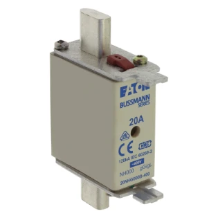 Eaton - Smeltpatroon (mes) - NH FUSE 20A 400V GG/GL SIZE 000 20NHG000B-400 6392157