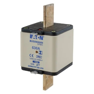 Eaton - Smeltpatroon (mes) - EATON 630Amp 400V AC GFF 3 NH FUSE 630NHFF3BI-400 6393828