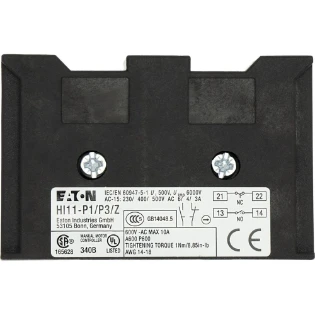 Eaton - Hulpcontactblok - HI11-P1/P3Z 062031 6395505