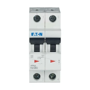 Eaton - Installatieautomaat - FAZ-C6/2 278754 6400327