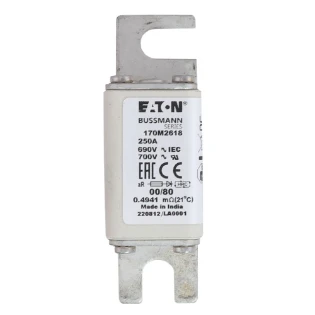 Eaton - HRC zekering - FUSE 250A 690V 00/80 AR UR 170M2618 6416843