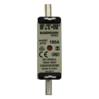 Eaton - Smeltpatroon (mes) - NH FUSE 100AMP 500V SIZE 000 GG IMG 100NHG000BI 6419561
