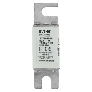 Eaton - HRC zekering - FUSE 40A 1000V 00/80 AR 170M4806 6420925