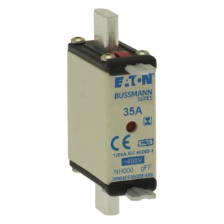 Eaton - Smeltpatroon (mes) - EATON 35Amp 400V AC GFF 000 NH FUSE 35NHFF000BI-400 6421931
