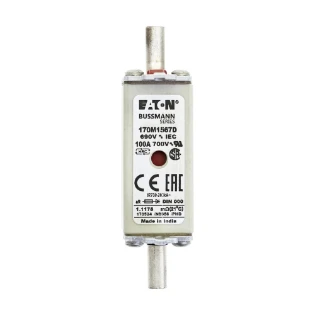 Eaton - HRC zekering - FUSE 100A 690V aR DIN 000 HSDNH 170M1567D 6422005