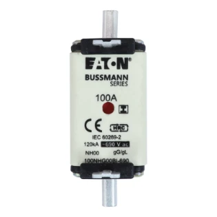 Eaton - Smeltpatroon (mes) - NH FUSE 100AMP 690V gG SIZE 00 DUAL 100NHG00BI-690 6422195