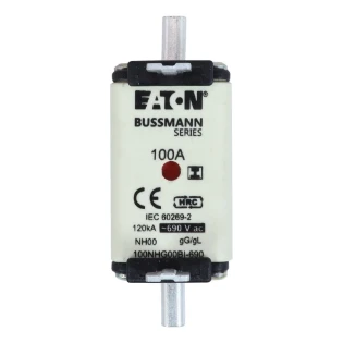 Eaton - Smeltpatroon (mes) - NH FUSE 100AMP 690V gG SIZE 00 DUAL 100NHG00BI-690 6422199