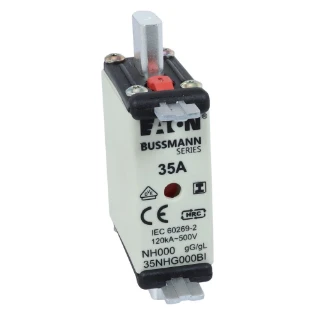 Eaton - Smeltpatroon (mes) - NH FUSE 35AMP 500V SIZE 000 GG IMGL 35NHG000BI 6422251