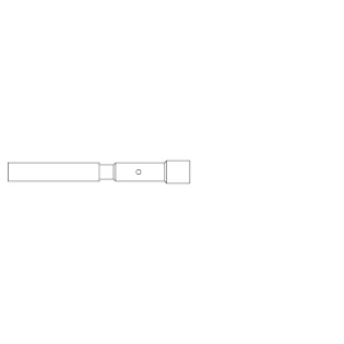 Weidmüller - Contact voor industriële connector - SAI-M23-KBC-0.34/1.00 1170180000 64325