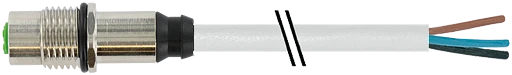 Murrelektronik Ronde connector, inbouw (met kabel) connecting cable 7000-17197-2920300 648723