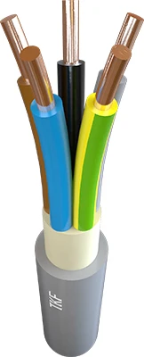 TKF Installatiekabel YMz1K Cca 0,6/1 kV 175104 6567559