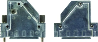 Harting - Sub-D connectorkap - InduCom 15P hood S40° w GB K scr 4- 61030010014 6696045