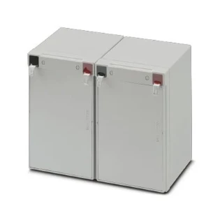 Phoenix Contact - Toebehoren/onderdelen voor accu/batterij/oplader - UPS-BAT-KIT/PB/2X12V/12AH 1283121 6732849
