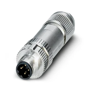Phoenix Contact - Ronde connector, veldzijdig confectioneerbaar (industrieconnector) - SACC-M12MSD-4PL SH PN 1424682 6741009