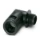 Phoenix Contact - Hulpstuk voor kunststof kabelbeschermslang - WP-GA HF IP69K M16 BK 3240911 6743049