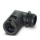 Phoenix Contact - Hulpstuk voor kunststof kabelbeschermslang - WP-GA HF IP69K PG9 BK 3240903 6745473