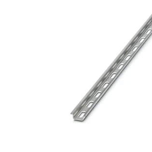 Phoenix Contact - Montagerail voor elektrische/industriële regelapparatuur - NS 15 AL PERF 2000MM VPE 10 1401763 6745815