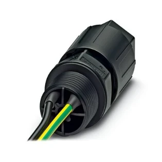 Phoenix Contact - Apparatuuraansluiting voor insteekbare gebouwinstallatie - QPD W 2PE1,5 8-13 M20 0,5 BK 1414687 6752052