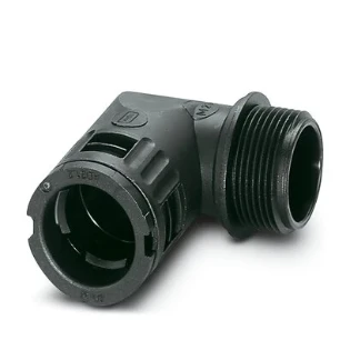 Phoenix Contact - Hulpstuk voor kunststof kabelbeschermslang - WP-GA HF IP66 M25 BK 3240927 6753150