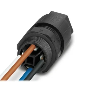 Phoenix Contact - Apparatuuraansluiting voor insteekbare gebouwinstallatie - Q 1,5/4A50/24-M20KU-ESA-BK 1585045 6753278