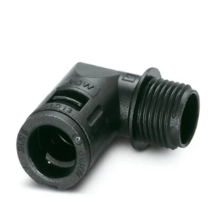 Phoenix Contact - Hulpstuk voor kunststof kabelbeschermslang - WP-GA HF IP66 M16 BK 3240925 6755275