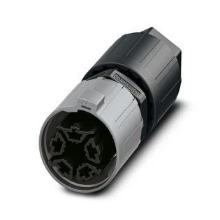 Phoenix Contact - Connector voor insteekbare gebouwinstallatie - QPD P 4PE2,5 9-16 BK 1403782 6757966