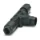 Phoenix Contact - Compacte verdeler voor insteekbare gebouwinstallatie - QPD T 4PE 2X9-16 BK 1405404 6758033