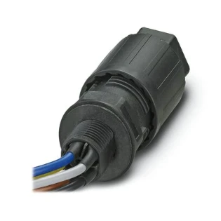 Phoenix Contact - Apparatuuraansluiting voor insteekbare gebouwinstallatie - QPD W 4PE2,5 6-11 M20 1,0 BK 1403727 6760101