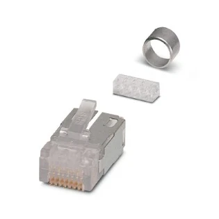 Phoenix Contact - Rechthoekige connector, set (industrieconnector) - VS-08-ST-RJ45 1688573 6763984