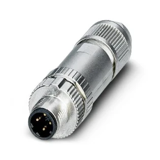 Phoenix Contact - Ronde connector, veldzijdig confectioneerbaar (industrieconnector) - SACC-M12MSD-4PL SH PN 1424682 6765411