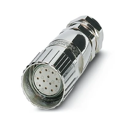Phoenix Contact Ronde connector, veldzijdig confectioneerbaar (industrieconnector) V-RC/TGUM 11/KVD 11/LBL 12 1000041 6766242
