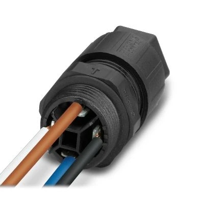 Phoenix Contact Apparatuuraansluiting voor insteekbare gebouwinstallatie Q 1,5/4A50/24-M20KU-ESA-BK 1585045 6766508