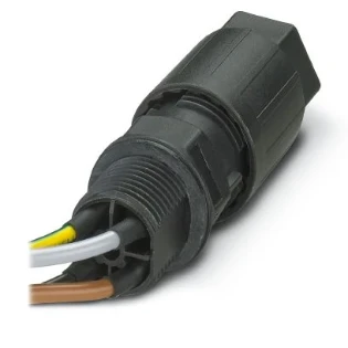 Phoenix Contact - Apparatuuraansluiting voor insteekbare gebouwinstallatie - QPD W 3PE1,5 8-13 M20 1,0 BK 1414679 6771586