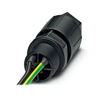 Phoenix Contact - Apparatuuraansluiting voor insteekbare gebouwinstallatie - QPD W 2PE1,5 8-13 M20 0,5 BK 1414687 6771590