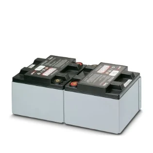 Phoenix Contact - Toebehoren/onderdelen voor accu/batterij/oplader - UPS-BAT-KIT-WTR 2X12V/26AH 2908369 6773150