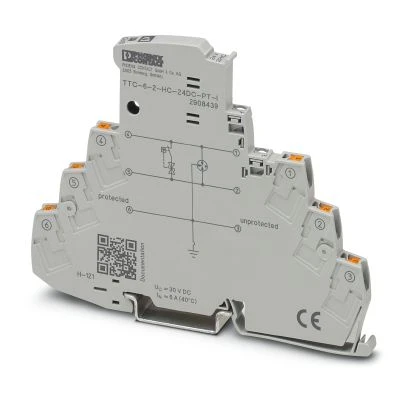 Phoenix Contact Overspanningsbeveiliging voor data en M&R TTC-6-2-HC-24DC-PT-I 2908439 6773529